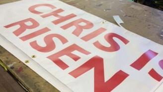 Easter Was Almost Ruined By This Silly Typo On A Church Banner