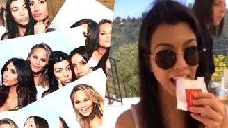 Kim Kardashian Throws A McDonald’s-Themed Baby Shower For Chrissy Teigen