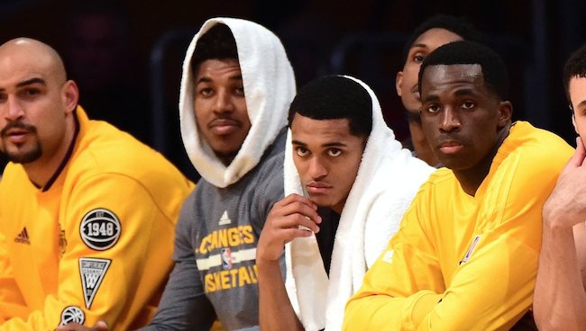 Nick Young, Jordan Clarkson, Brandon Bass