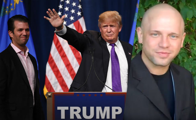 donald trump gave white supremacist access to interview son