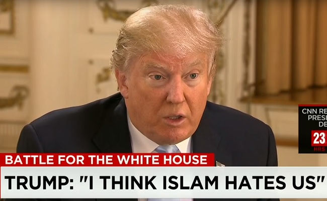 Donald Trump Thinks All Of ‘Islam Hates Us’