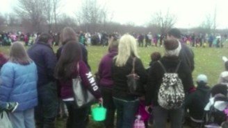 Crazed Parents Once Again Ruined An Easter Egg Hunt For Children