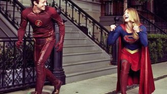 The Flash and Supergirl get ready to race (into our hearts) in new crossover clip