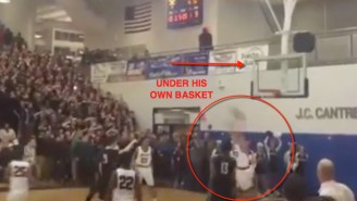 Watch This High Schooler Drill A Miraculous Full-Court Buzzer-Beater In A Playoff Game