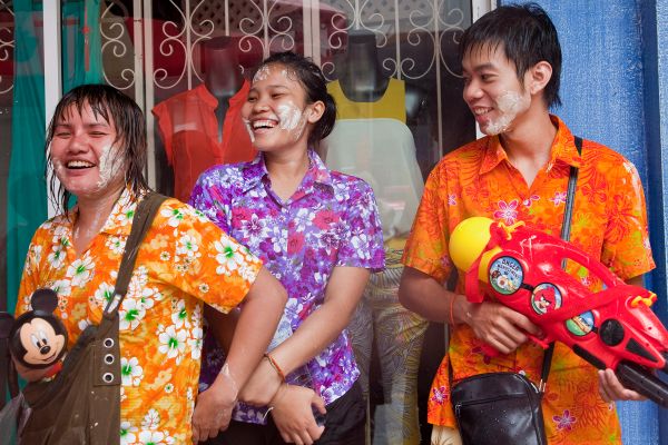 Water Festival Marks Start Of New Year In Thailand