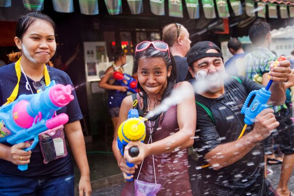 Water Festival Marks Start Of New Year In Thailand