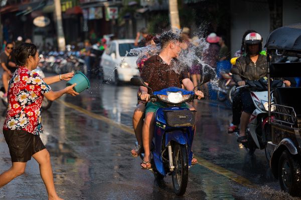 Water Festival Marks Start Of New Year In Thailand