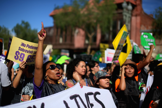 May Day Rally Held in Los Angeles