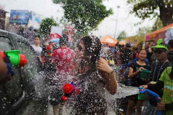 Water Festival Marks Start Of New Year In Thailand