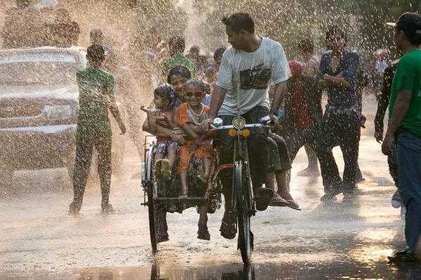 Water Festival Marks Start Of New Year In Myanmar