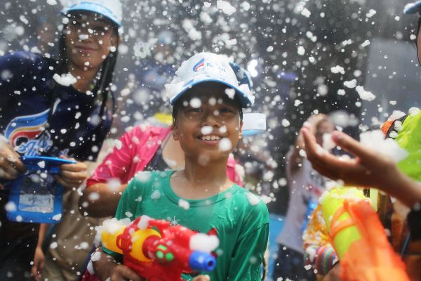 Water Festival Marks Start Of New Year In Thailand