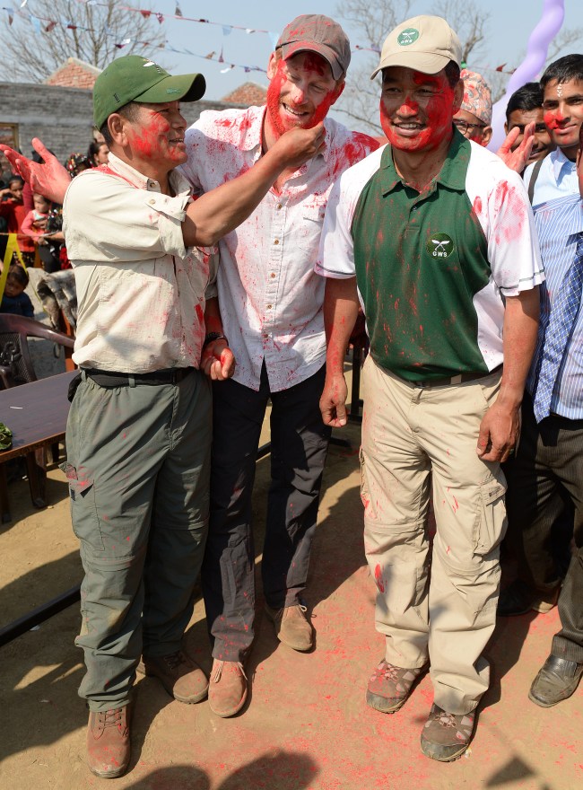 Prince Harry Visits Nepal - Day 4