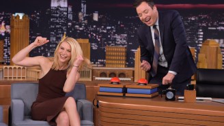 Claire Danes Let An F-Bomb Fly Playing ‘Family Feud’ With Jimmy Fallon