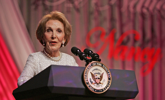 Nancy Reagan Honored By Reagan Foundation In Washington