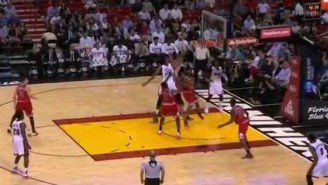 Hassan Whiteside Climbs Over Pau Gasol For The Alley-Oop Throwdown