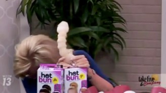 These Morning Show Hosts Can’t Help Noticing That This Styling Product Looks Like Something Dirty