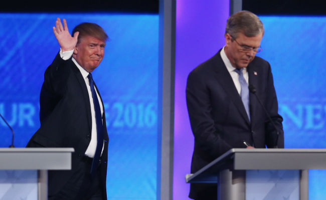 jeb bush won't meet with donald trump