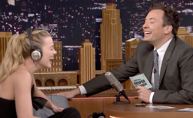 Margot Robbie Gets Dominated In The Tonight Shows Whisper Challenge