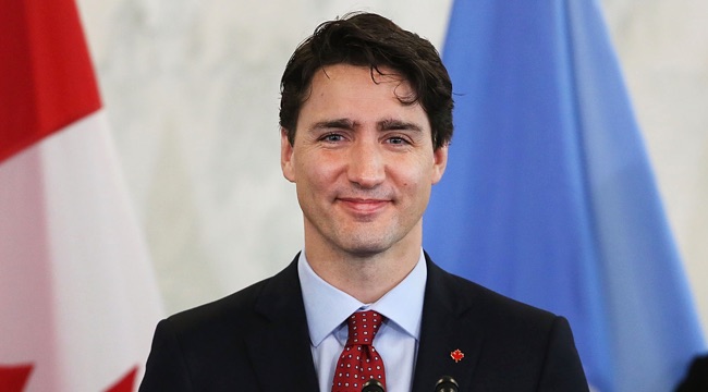 Canadian Prime Minister Justin Trudeau Speaks To The Press At The United Nations