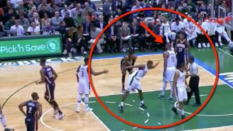 Greg Monroe Just Did Not Want To Give Khris Middleton A High-Five