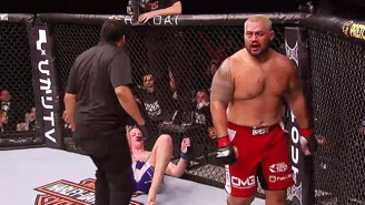 Witness Every Single One Of Mark Hunt’s Epic Walk-Off Knockouts