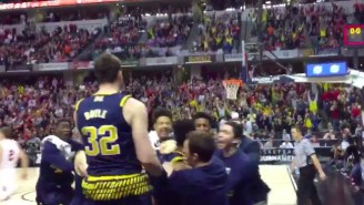 Here’s Michigan’s Wild Buzzer-Beater To Top Indiana And Keep Its Tournament Hopes Alive