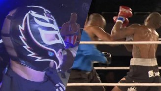 UR Fight Results: Roy Jones Jr. Scores A Big KO And Rey Mysterio Beats Kurt Angle
