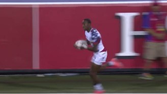 USA Rugby Speedster Perry Baker Races Past The Canadian Defense For Two Unbelievable Scores