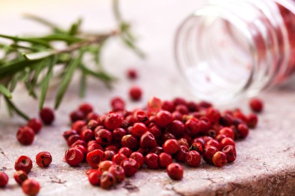 pink peppercorns