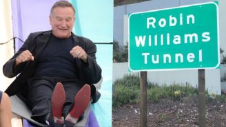 The California Tunnel Renamed After Robin Williams Finally Gets Its Own Sign