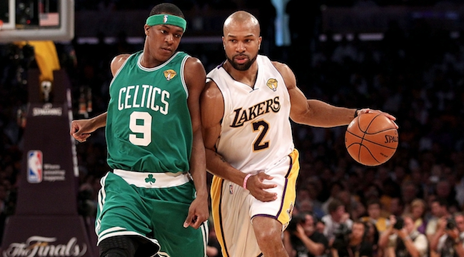 Rajon Rondo, Derek Fisher