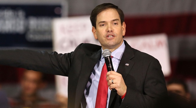Marco Rubio Holds Campaign Rally In Tampa