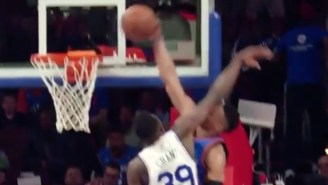 Getting Hit In The Face Didn’t Stop Russell Westbrook From Dunking On Jerami Grant