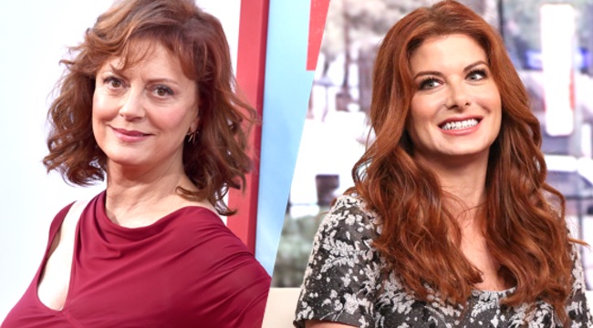 Debra Messing Visits "FOX & Friends"