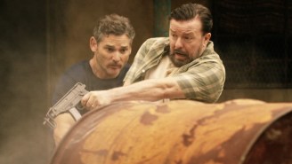 Enjoy A Gun-Toting Ricky Gervais In The Trailer For His Upcoming Netflix Movie ‘Special Correspondents’