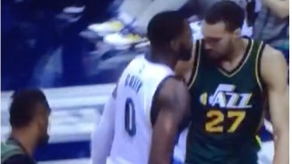 JaMychal Green Posterized Rudy Gobert And Then Stared Him Down