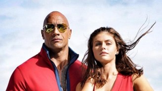 The Rock Reveals Why He Had To Have Alexandra Daddario ‘Rep The Squad’ In ‘Baywatch’