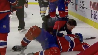 PK Subban Was Stretchered Off With A Neck Injury Following This Scary Collision With A Teammate
