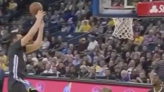 Did Andrew Bogut Flub This Jam Or Was He Looking To Lob It?