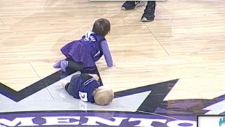 This Baby Race At A Sacramento Kings Game Is The Cutest Thing You’ll See Today