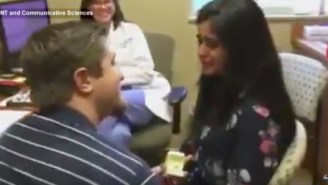 Watch This Man Propose The Moment His Girlfriend’s Hearing Is Restored