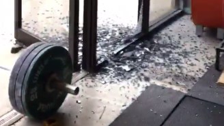A Gym’s Windows Were Shattered After This Olympic Hopeful’s Lift Went Wrong