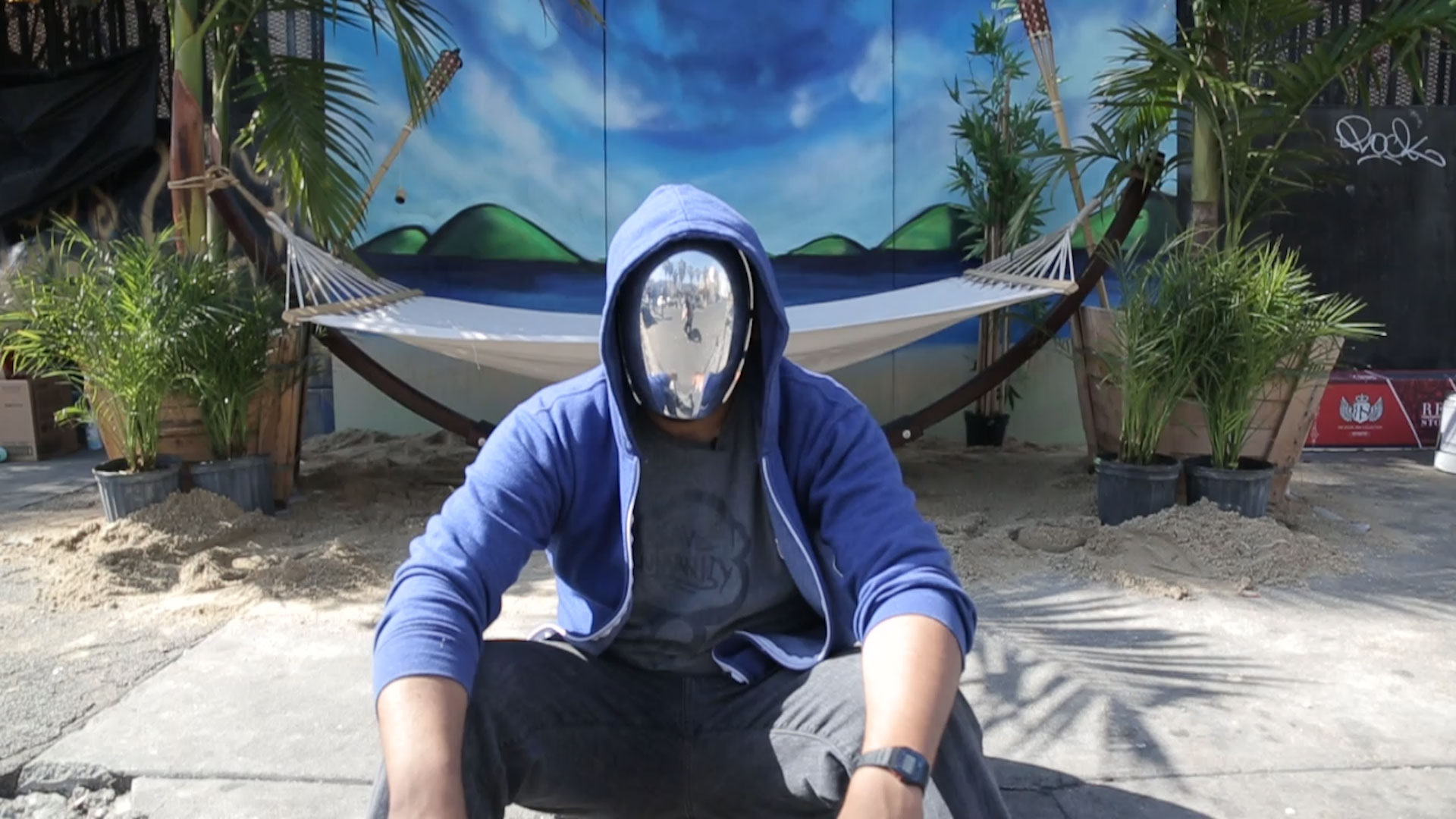 This Graffiti Artist Built A Tropical Oasis In The Middle Of Skid Row