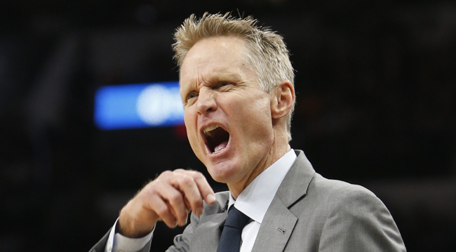 steve kerr angry