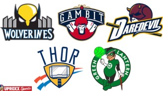 Here’s All The NBA Logos Redesigned As Superheroes