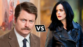 A Heroes Vs. Villains Debate: Ron Swanson vs Jessica Jones