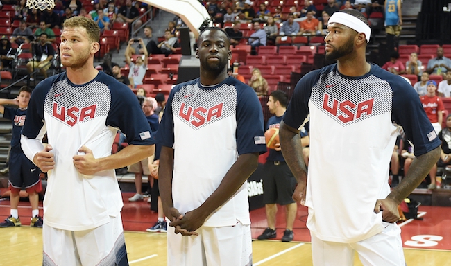 Blake Griffin, Draymond Green, DeMarcus Cousins