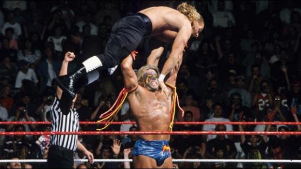 ultimate warrior vs triple h