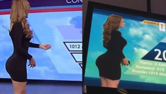 Something Happened To Weatherwoman Yanet Garcia’s Backside And Her Fans Erupted