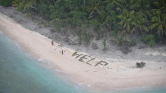 Men Left To Die On Deserted Island Go Full ‘Castaway,’ Saved By US Navy Thanks To ‘HELP’ Sign